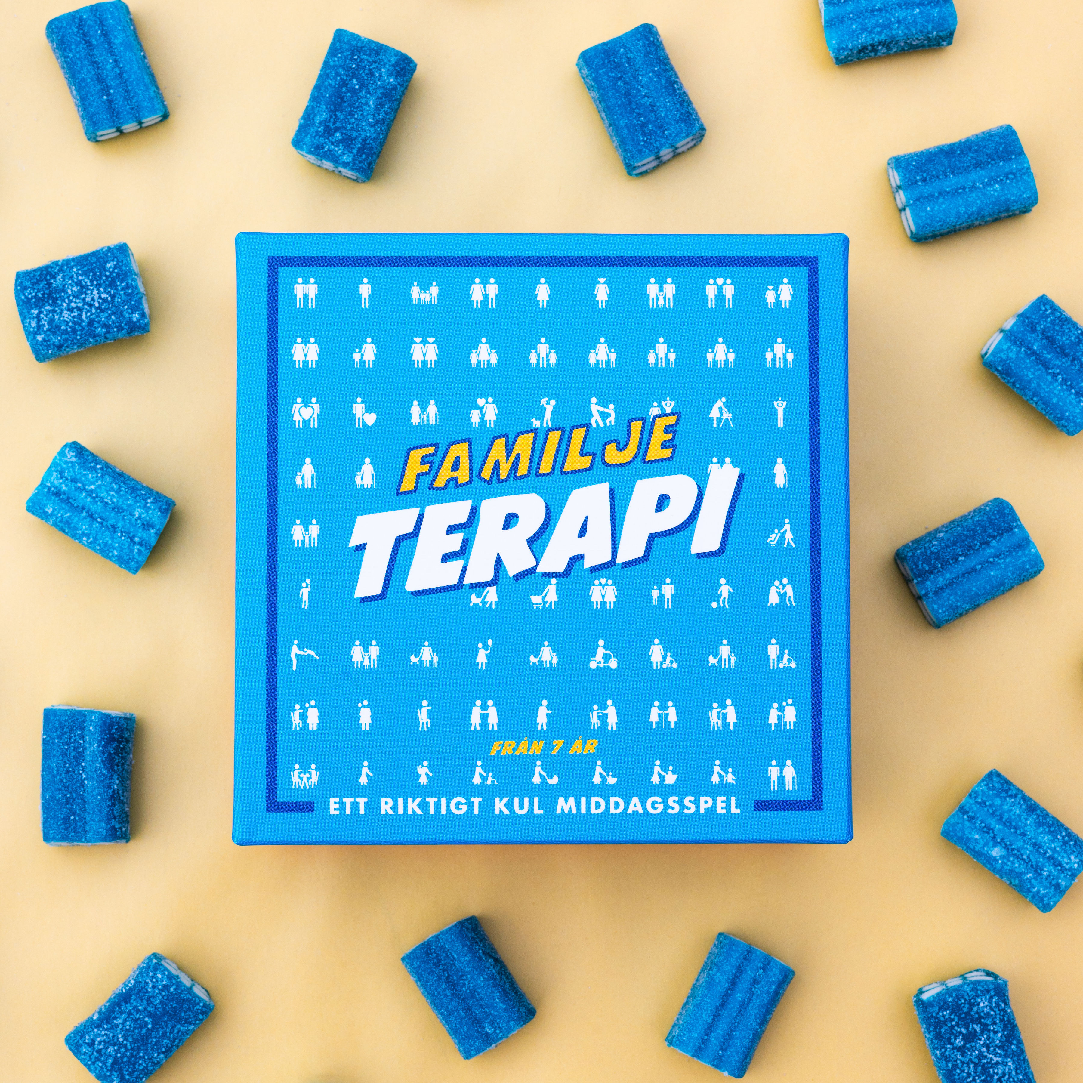 Familjeterapi -Spel i liten bekväm ask - 2