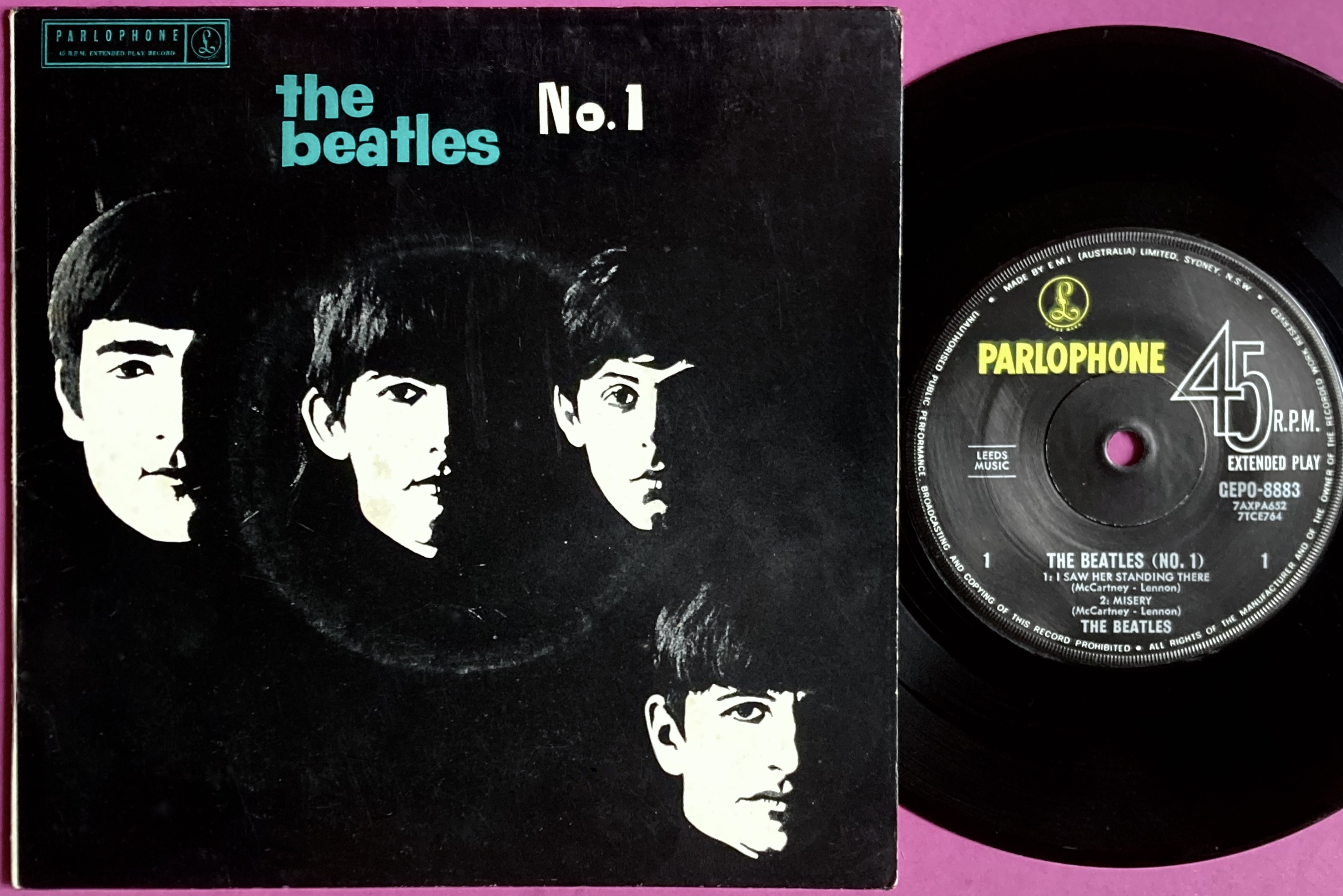 BEATLES - "No 1" Australien EP 1964