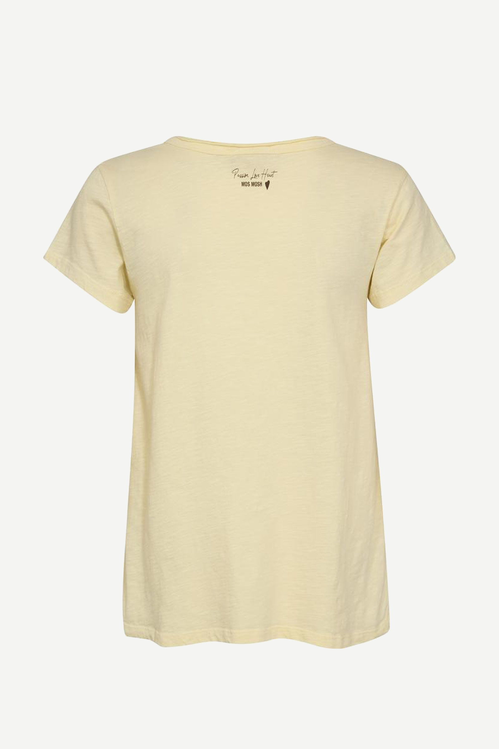 Mos Mosh Tulli V-neck Tee Ecru - 3