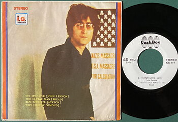 JOHN LENNON - Oh my love +3 EP Thailand 1970´s