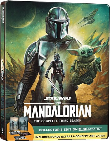 Mandalorian: The Complete Third Season - Steelbook Edition (BLU-RAY 4K ULTRA HD)