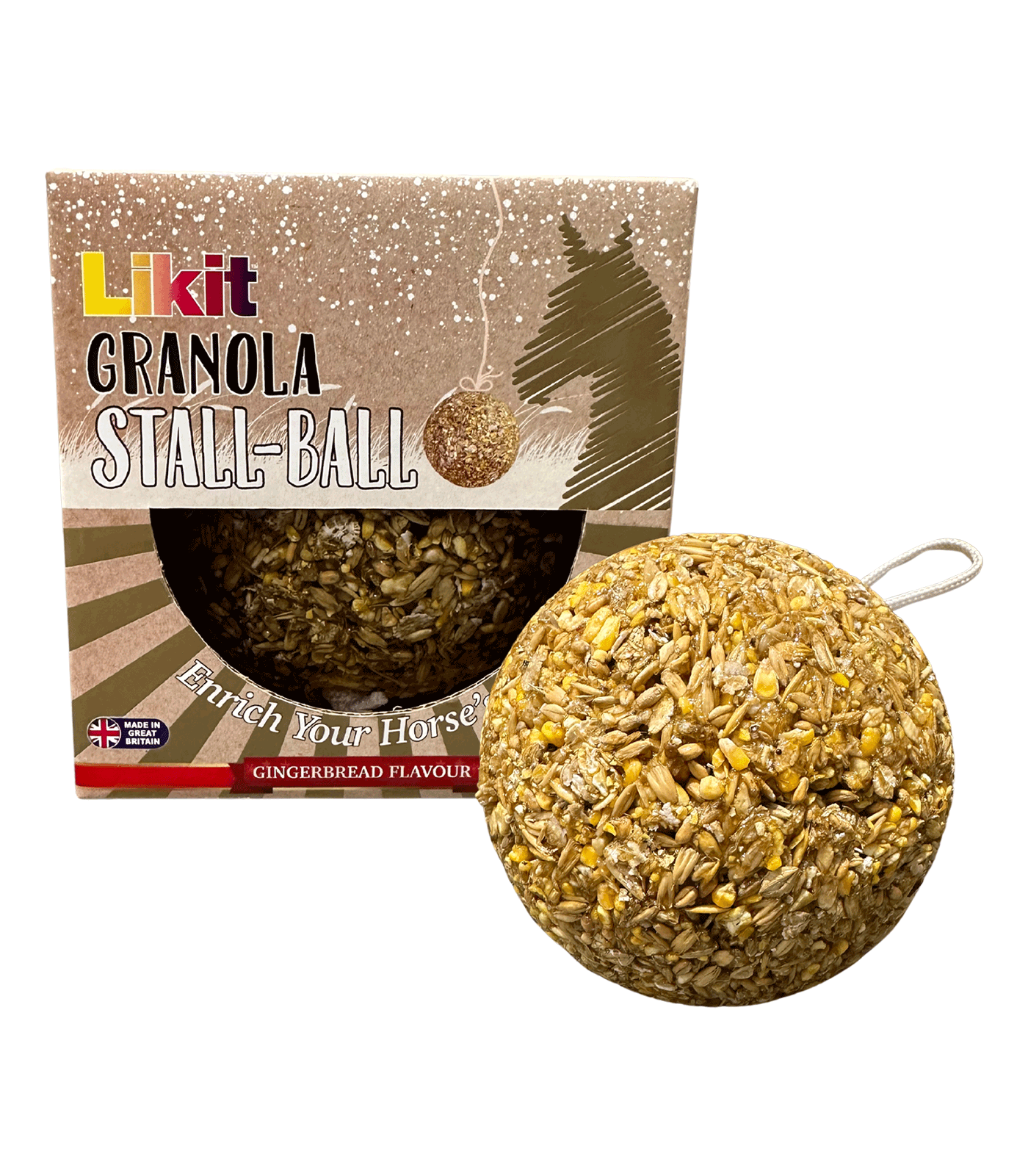 Likit Granola Stallgodis - Äpple 1,6 kg - 3