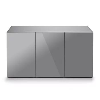 Aquael Glossy 150 Möbel Grå LxBxH: 150x50x72 cm