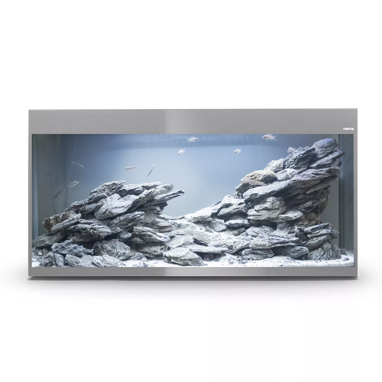 Aquael Glossy ST 150 Paket Grå LxBxH: 150x50x135 cm, 405 liter - 2