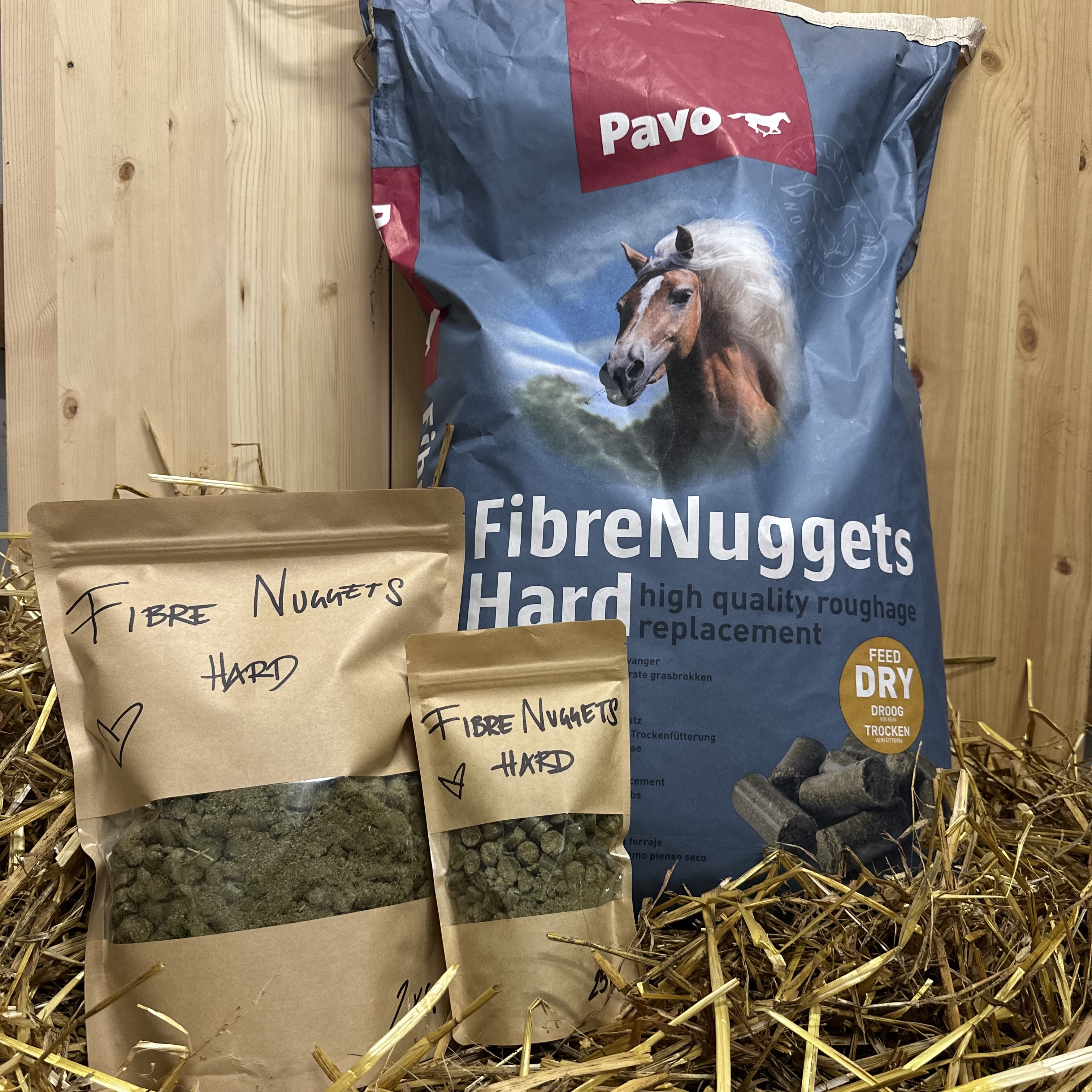 PAVO-FASER-NUGGETS HART