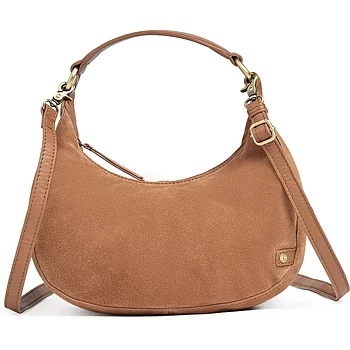 Depeche - Suede Crossbody Bag Tan
