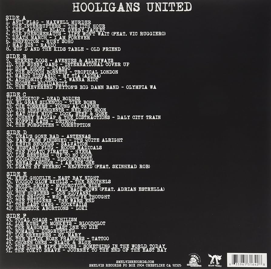 Hooligans United A Tribute To Rancid - 3xLP (Samling) - 2