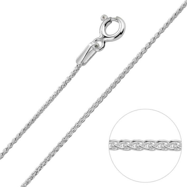 Spiga ( Wheat ) - Kedja i Sterling Silver - 1.8mm  - 2