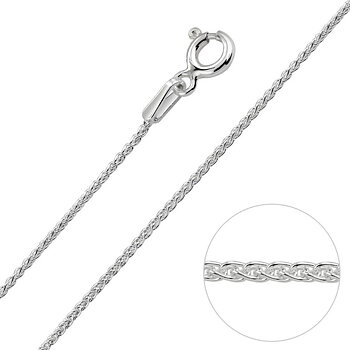 Spiga ( Wheat ) - Kedja i Sterling Silver - 1.8mm 