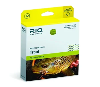 RIO Mainstream Full Sjunk3 Fluglina (Brown)