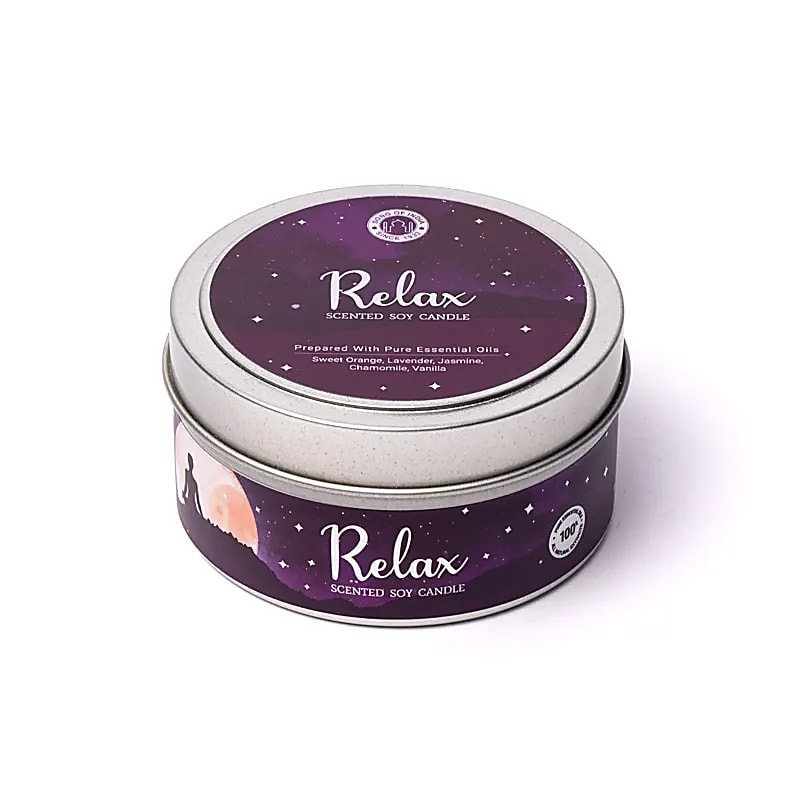 Song of India scented soy candle Relax i burk - 2