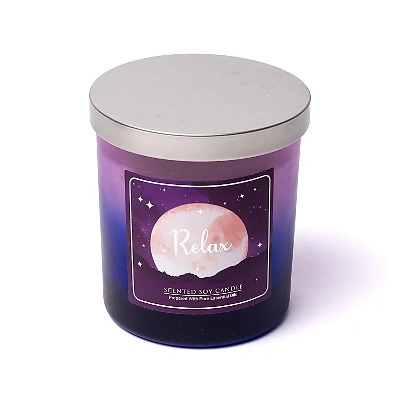 Song of India scented soy candle Relax i glas - 3