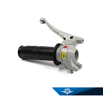 Gear lever 3-speed 683.2 Gray/KSZ3 Zündapp