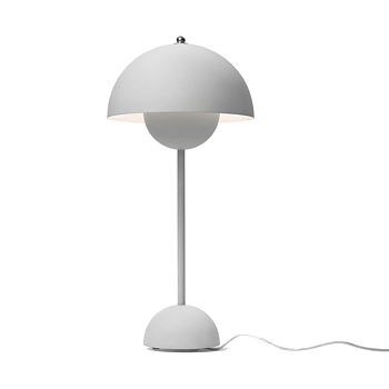 Flowerpot Table Lamp VP3 matt light grey