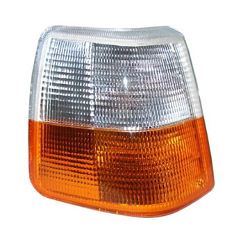 Blinkersenhet Vit / Orange