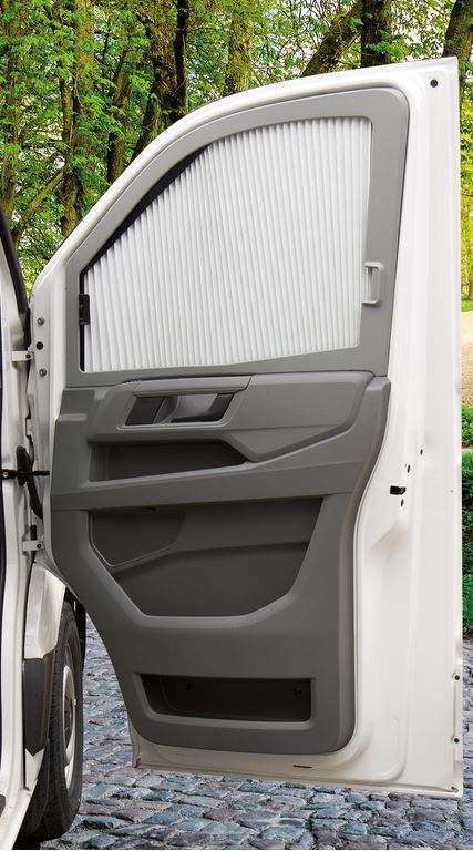 Invändig Mörkläggningsgardiner Gardin Remi front V till Man TGE 2019>.  VW Crafter 2019> - 2