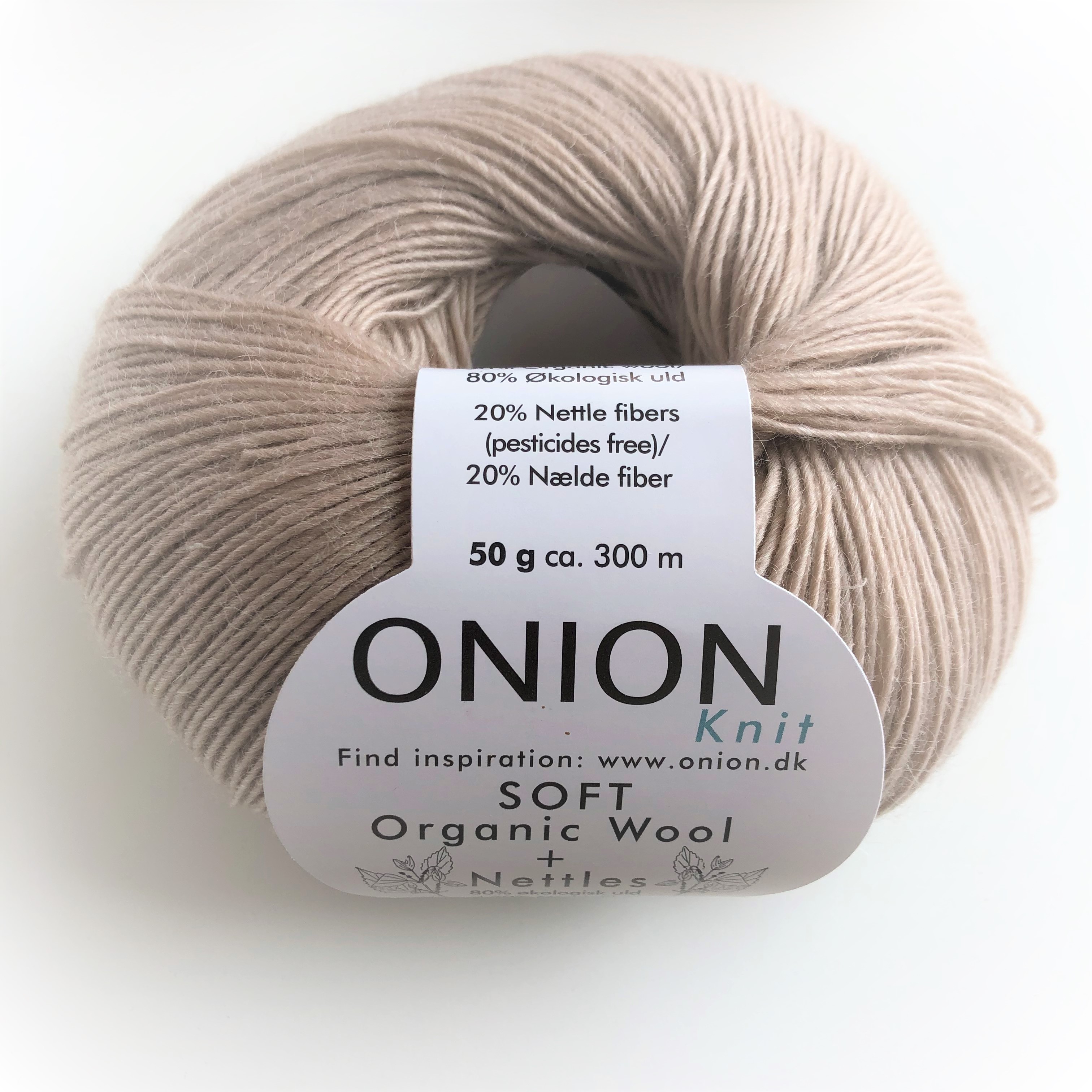 Barntröja med melerade ränder | Soft Organic Wool & Nettles - 3