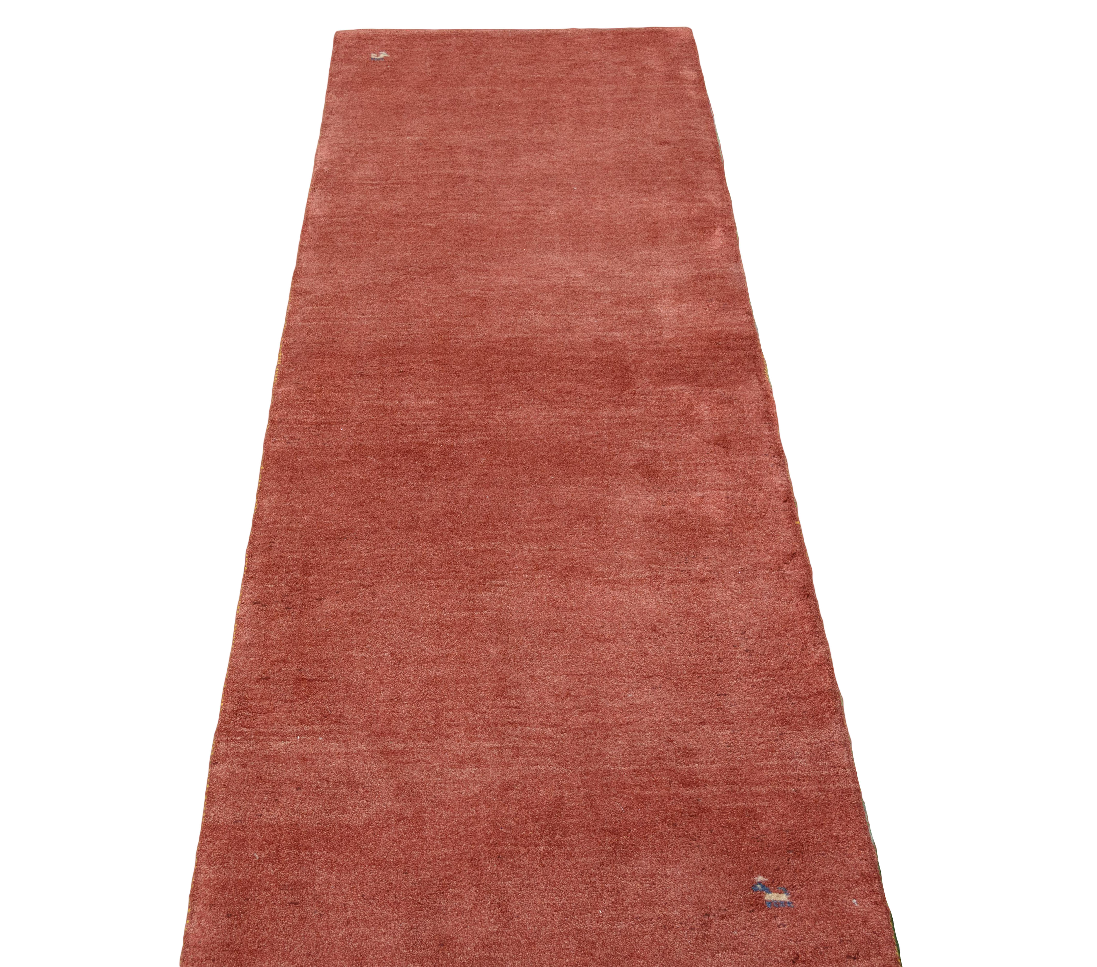 Gabbeh Fine Röd 80x252cm - 4