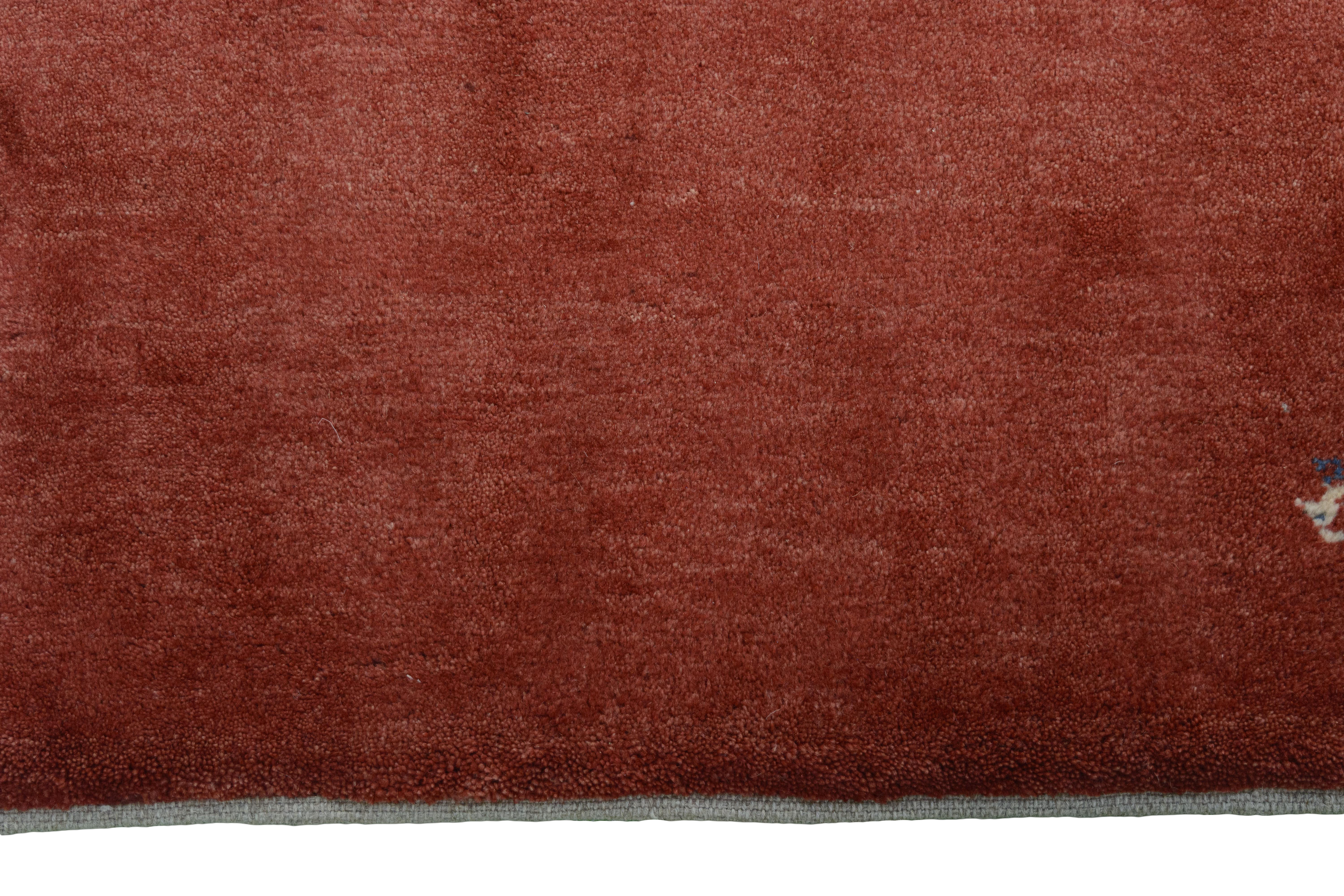 Gabbeh Fine Röd 80x252cm - 6