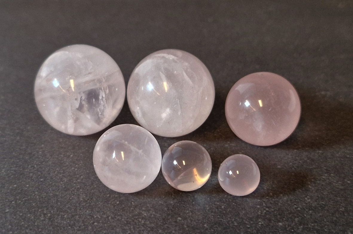 Rosenkvarts Kula, 8-22mm