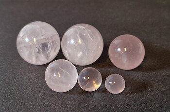 Rosenkvarts Kula, 8-22mm