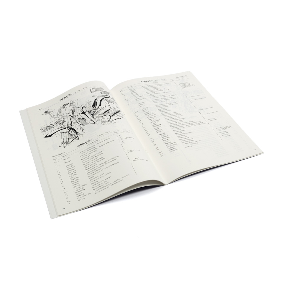 Ersatzteilkatalog für Victoria Preciosa - 2