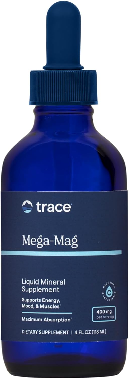 Trace Minerals Liquid Mega-Mag 400 mg 118 ml