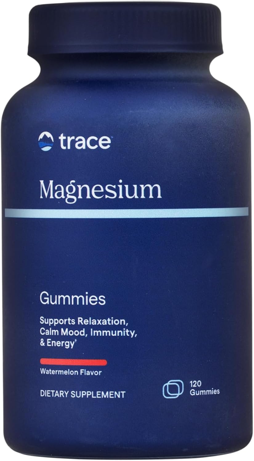 Trace Minerals Magnesium Gummies Watermelon 120 tuggtabletter
