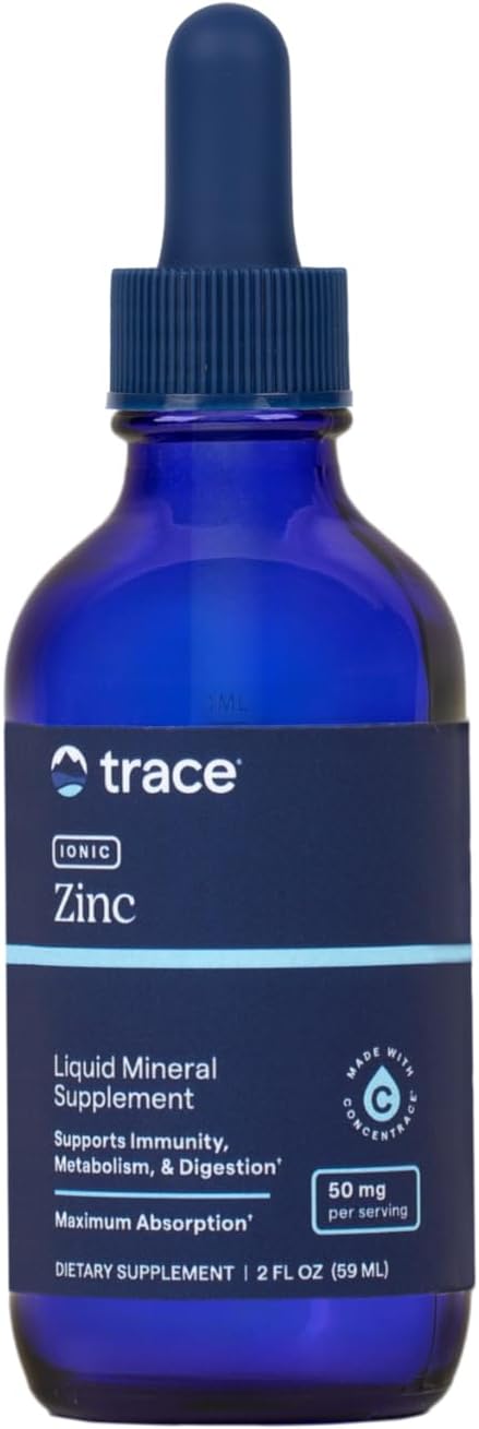 Trace Minerals Liquid Ionic Zinc 50 mg 59 ml