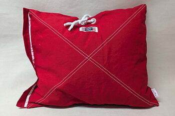 Blue or Red Cushion 50x60 cm