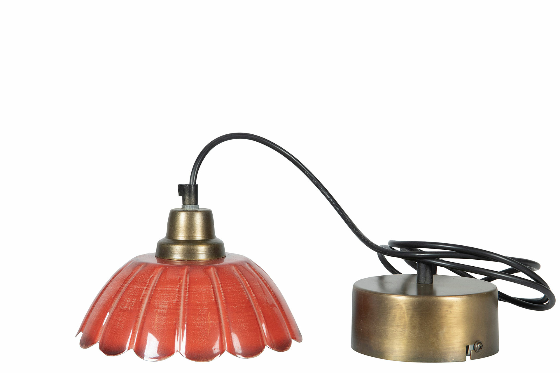 Taklampa - Fönsterlampa - Emalj Brandy 18x11 cm - 2