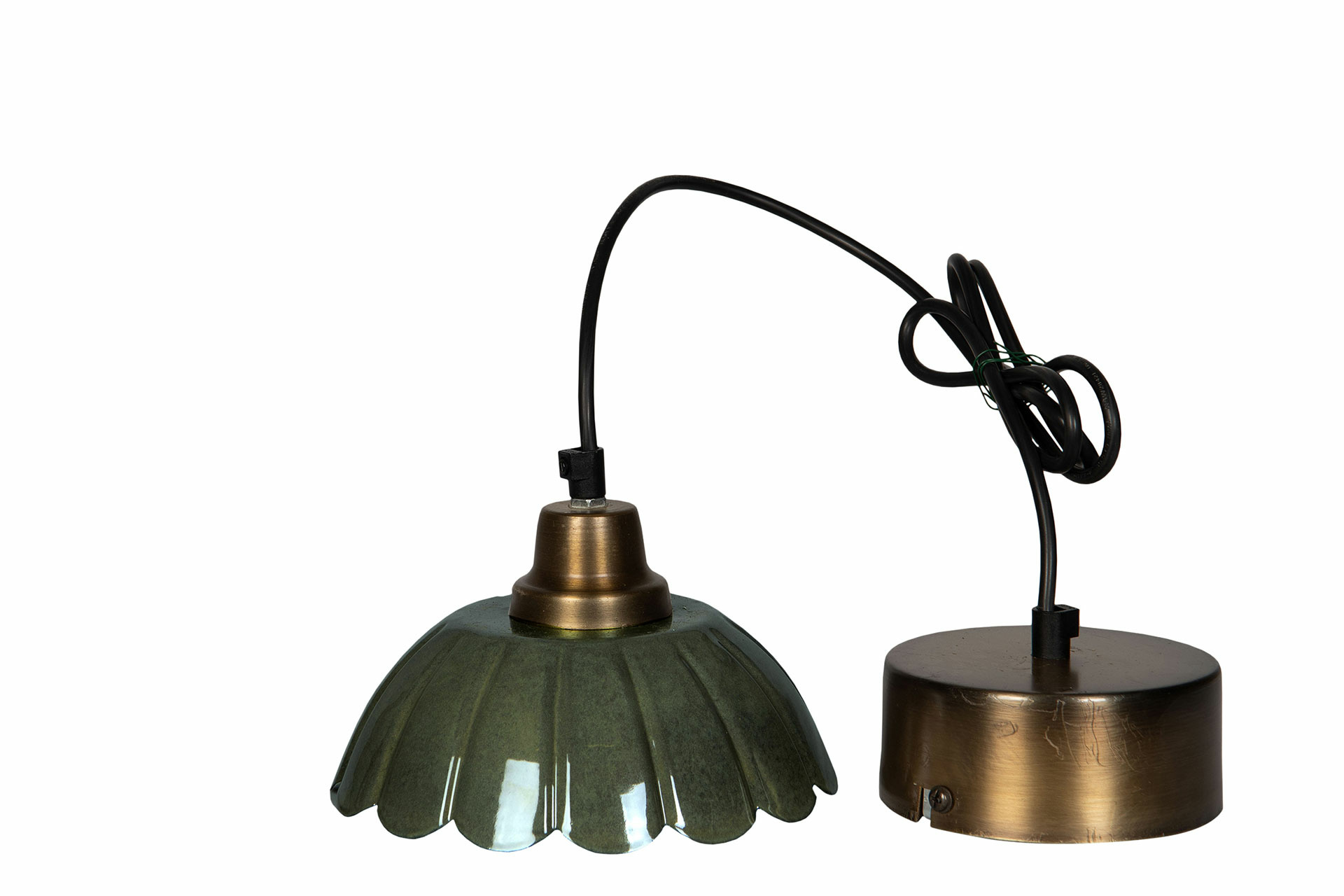 Ceiling lamp - Window lamp - Enamel 18x11 cm - 2