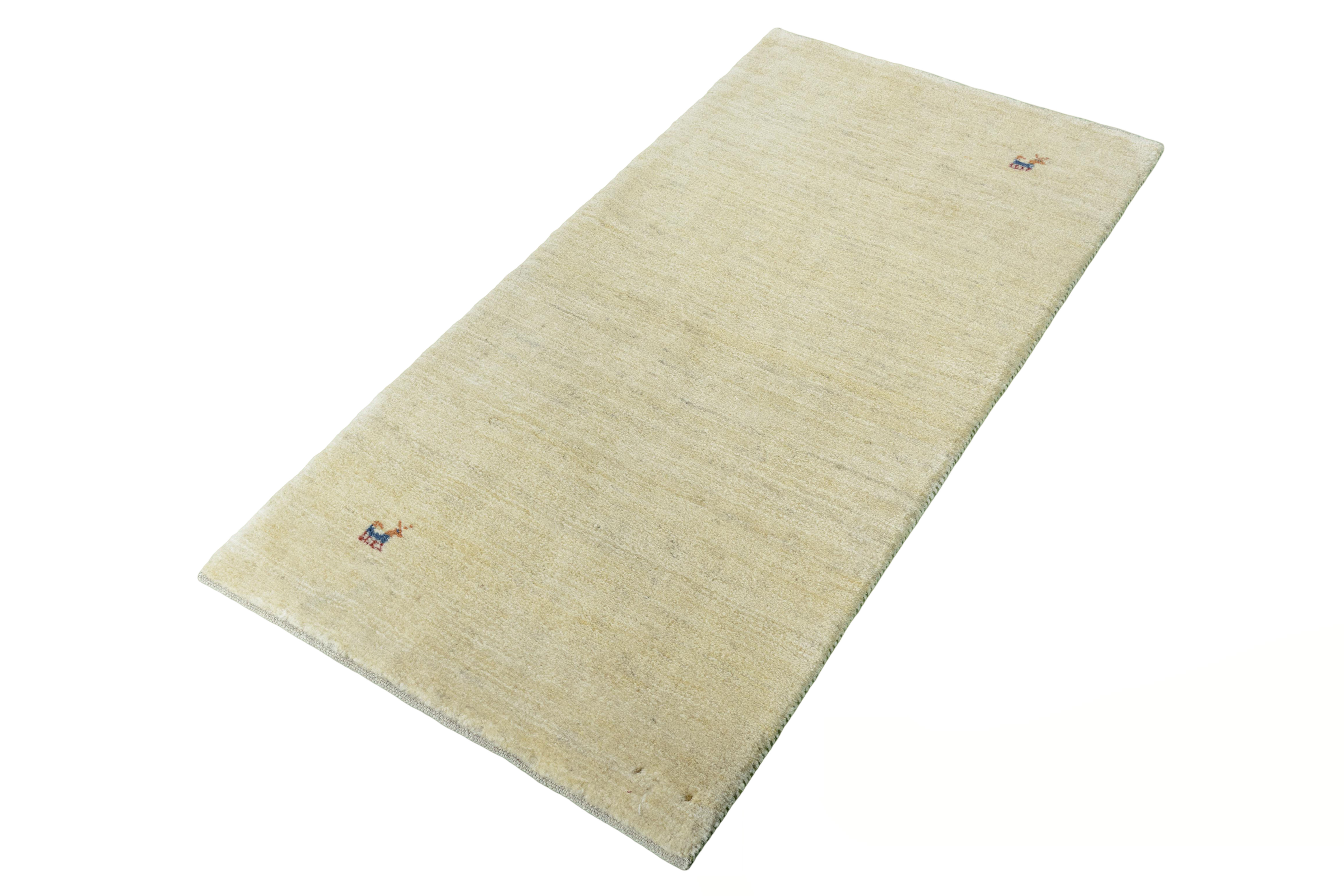 Gabbeh Fine Vit 75x150cm - 2