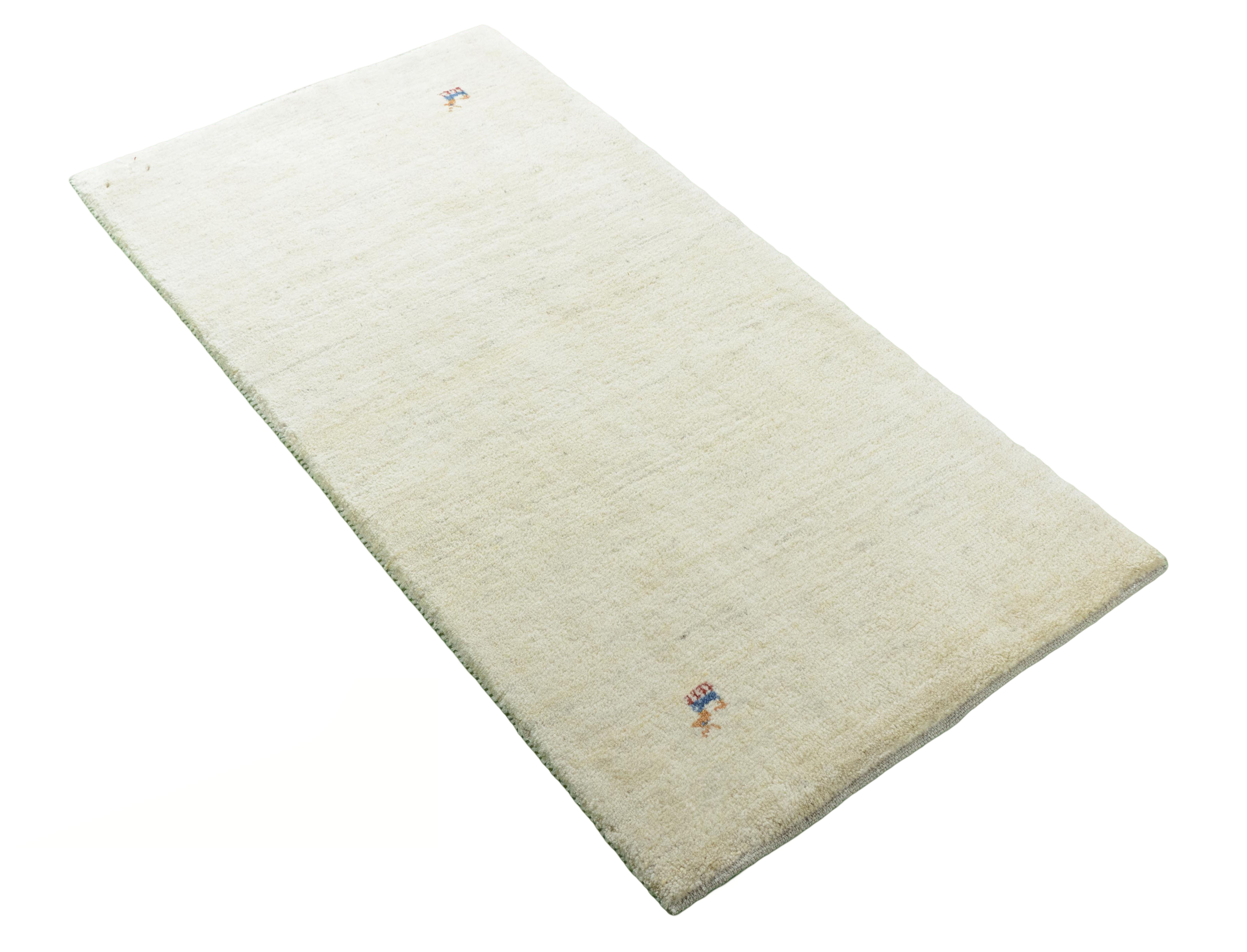 Gabbeh Fine Vit 75x150cm - 3
