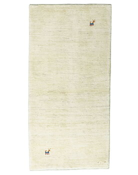 Gabbeh Fine Vit 75x150cm
