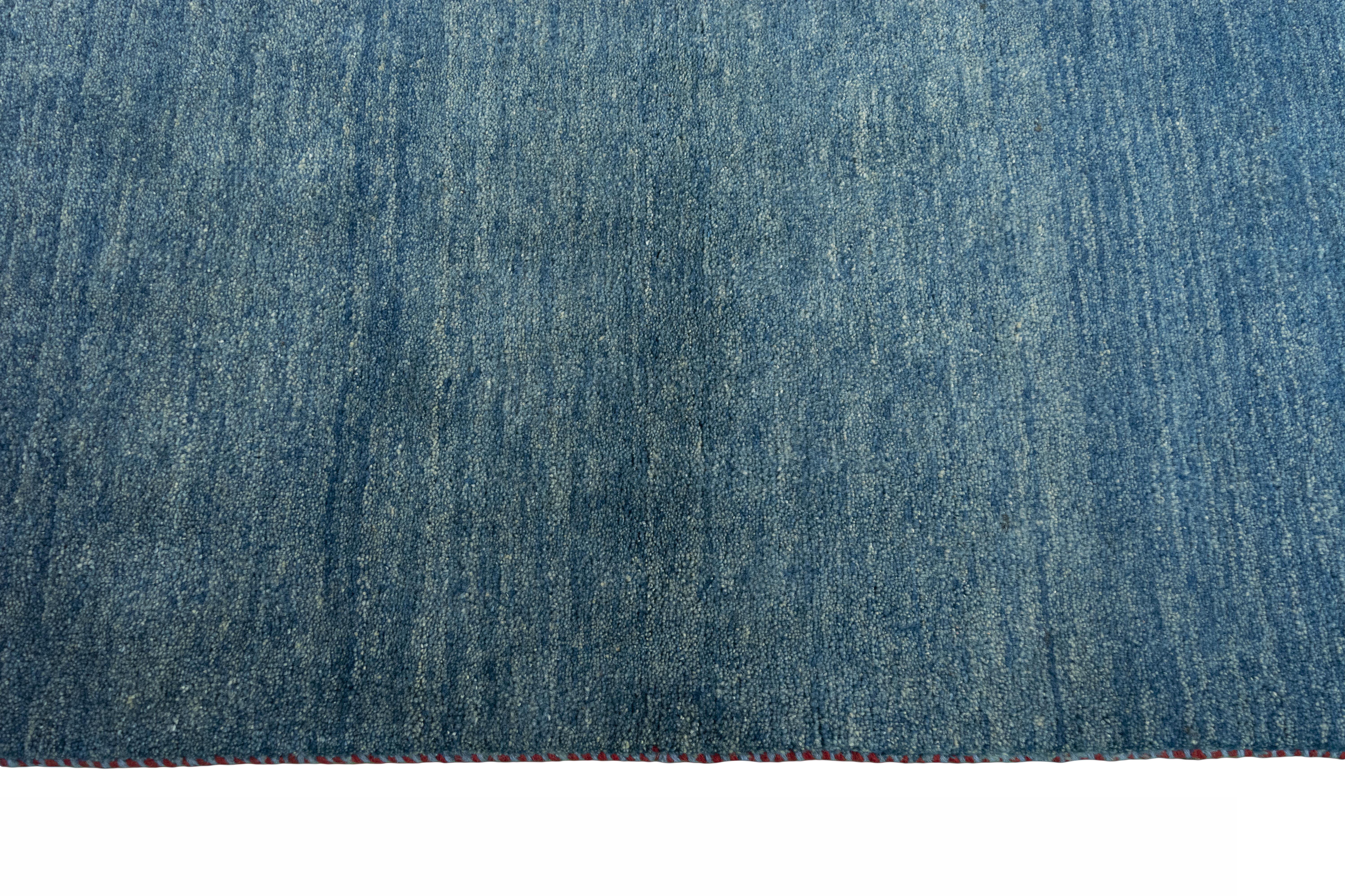 Gabbeh Fine Blå 71x144cm - 7