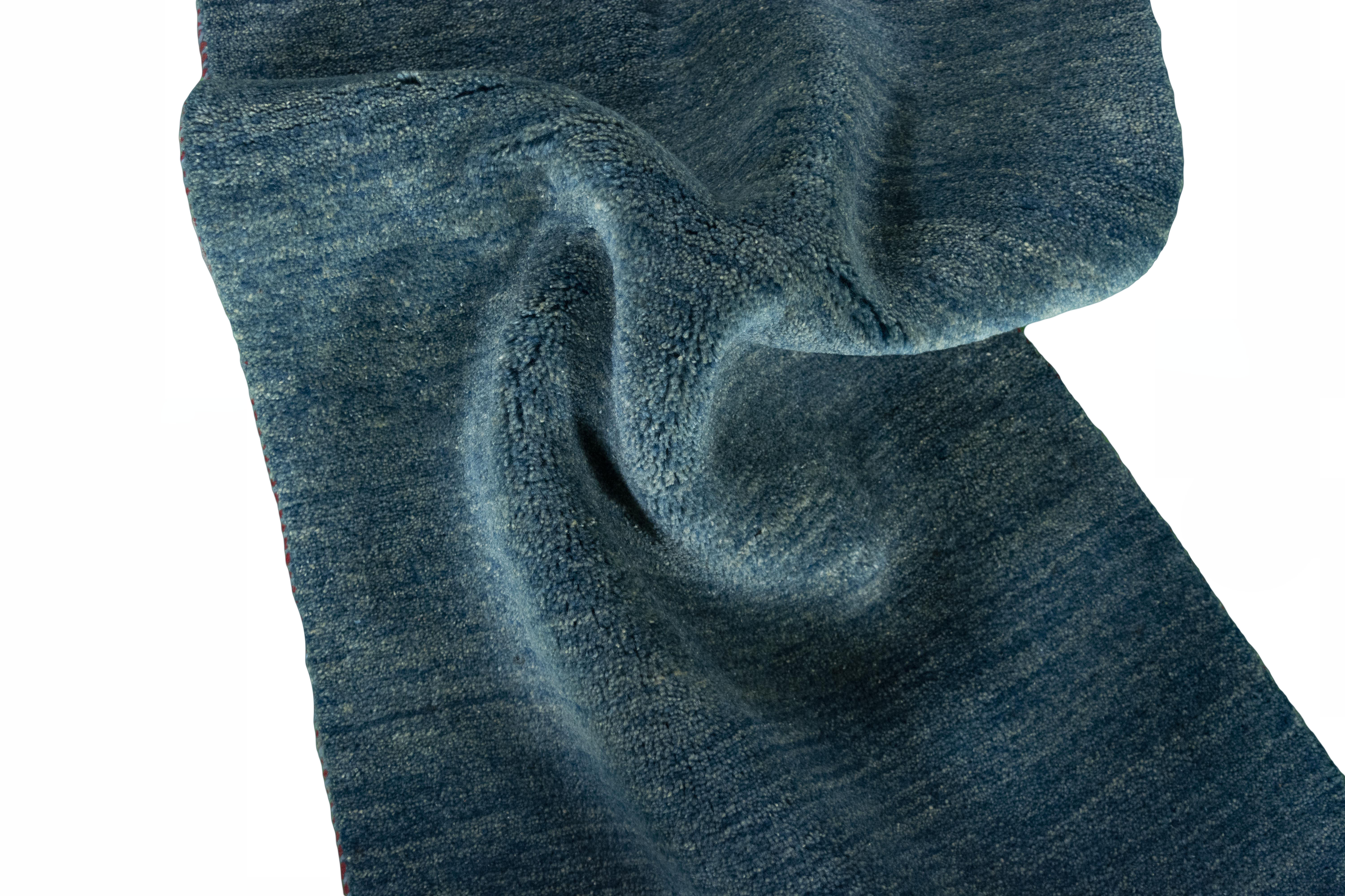 Gabbeh Fine Blå 71x144cm - 9