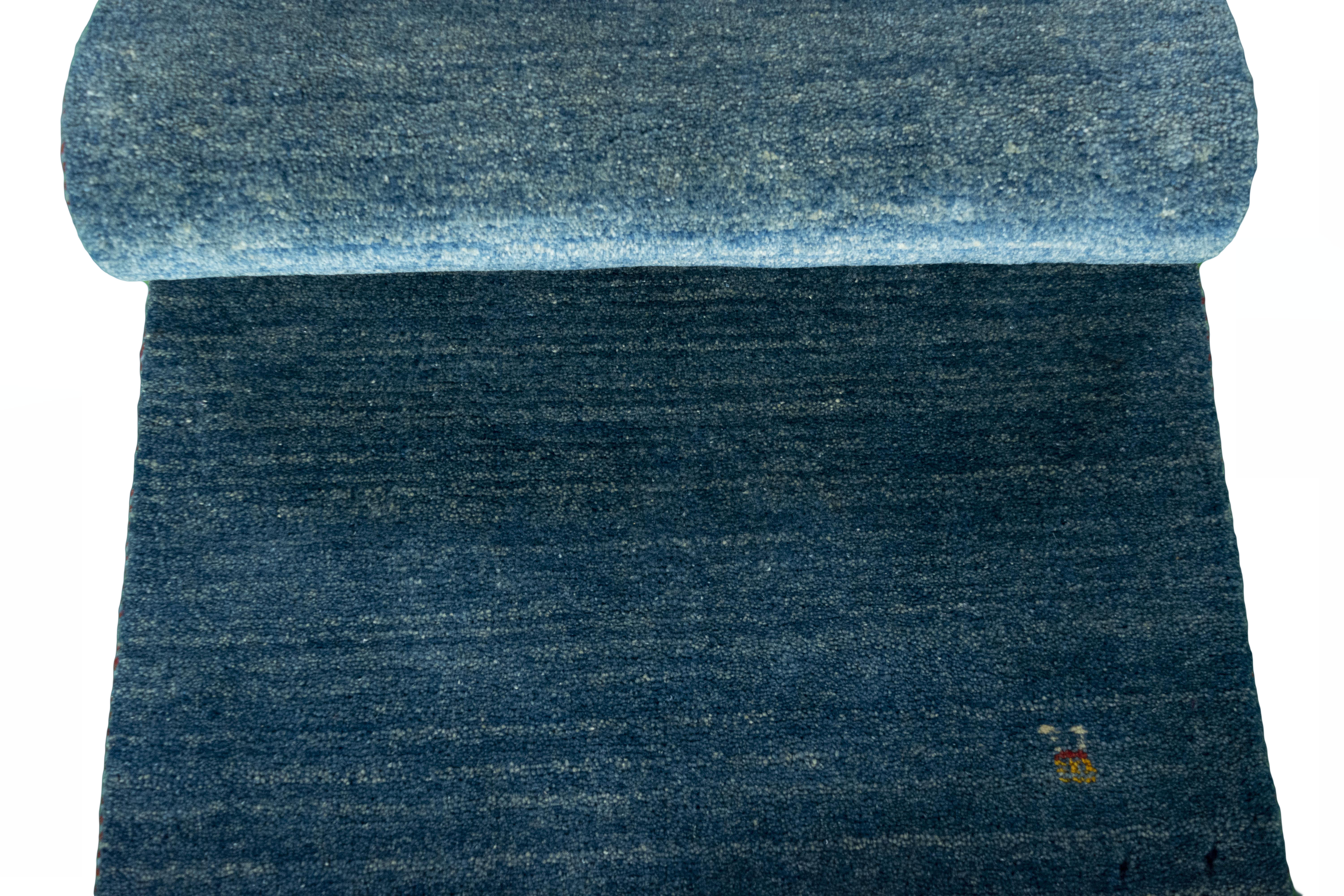 Gabbeh Fine Blå 71x144cm - 8