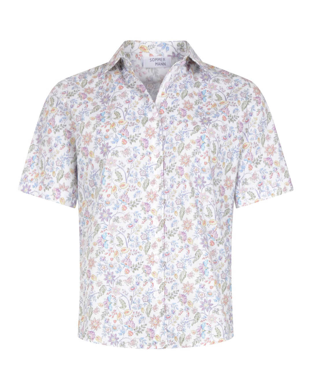 Skjorta Linellla blommönstrad multi