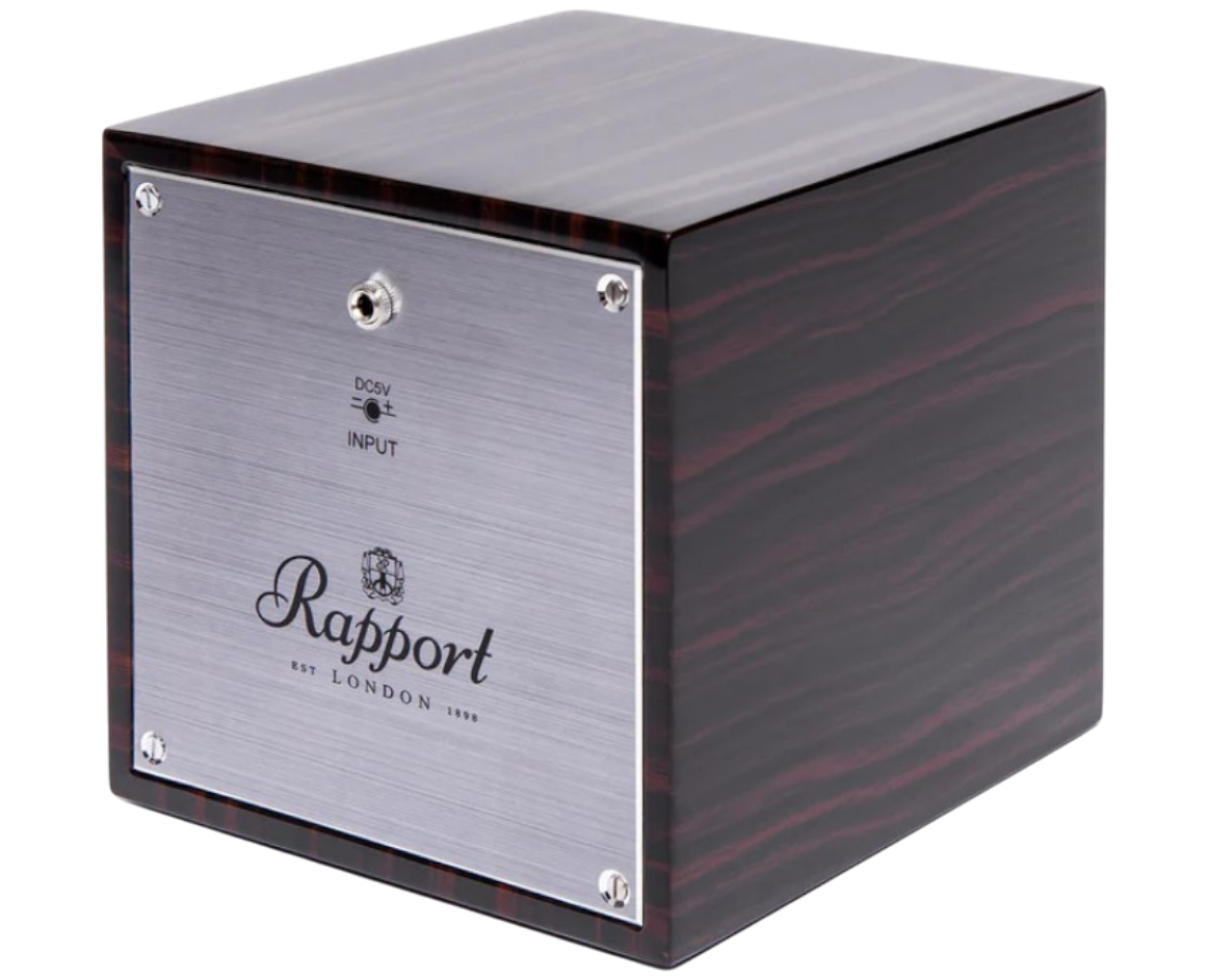 Rapport London Evo Cube klockuppdragare Macassar - 2