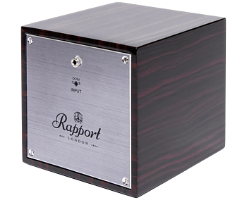 Rapport London Evo Cube klockuppdragare Macassar