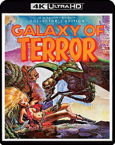 Galaxy Of Terror - Colletor's Edition (BLU-RAY 4K ULTRA HD + BLU-RAY)