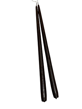 Antikljus Mörkbrun Matt 45 cm Parljus