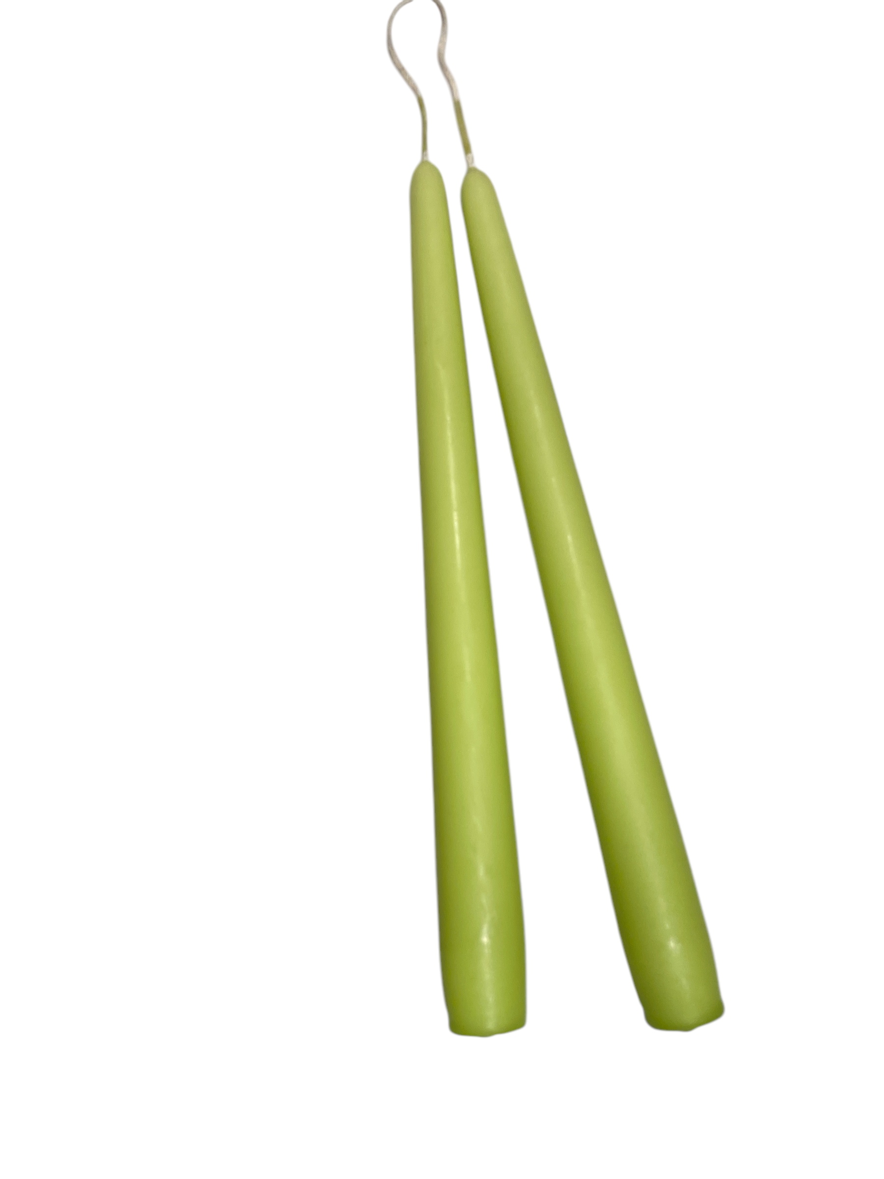 Antikljus Vårgrön Matt 25 cm Parljus