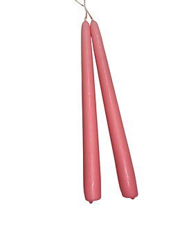 Antikljus Rosa Matt 25 cm Parljus