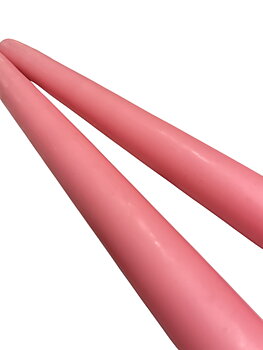 Antikljus Rosa Matt 25 cm Parljus