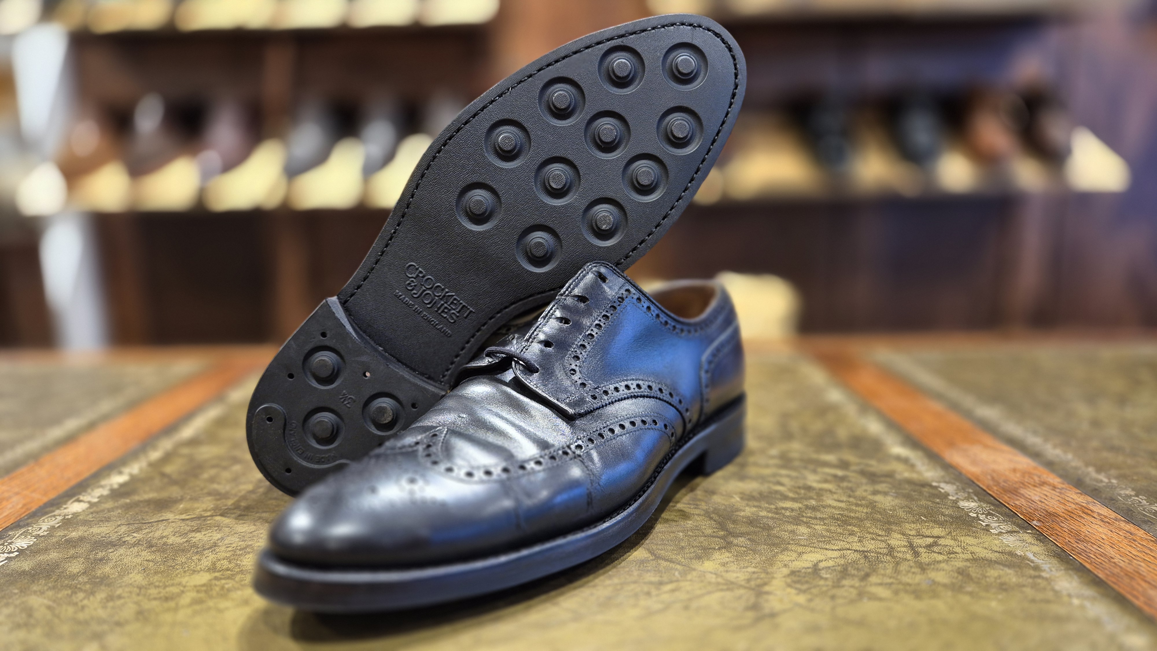 Helsulning Crockett & Jones Double Dainite