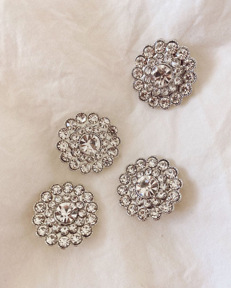PetiteKnit - Bling knappar - 4 pack
