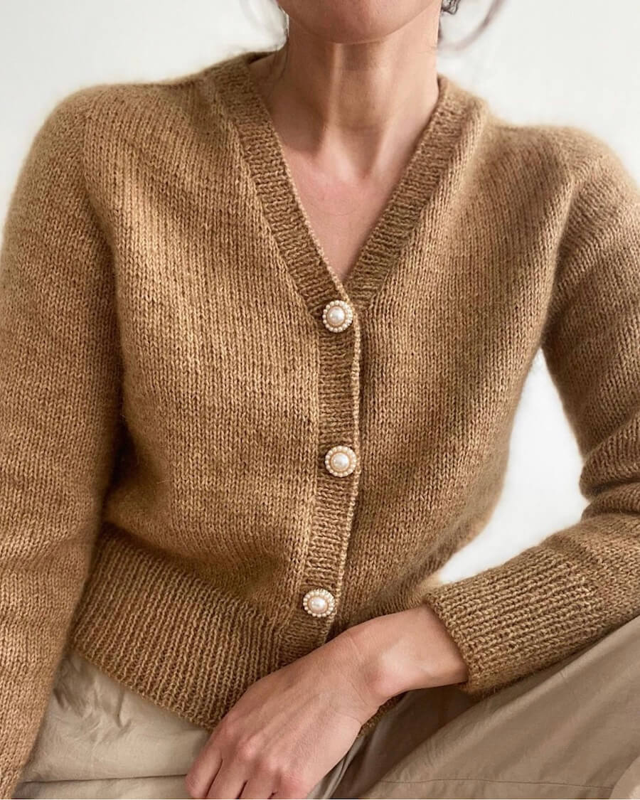 April cardigan - Mönster - 6