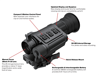 Falcon PFN640+ V2 (Multi-functional Thermal monocular)